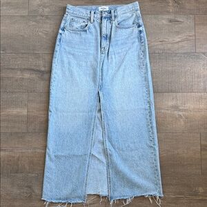 Pistola Alice Denim Midi skirt